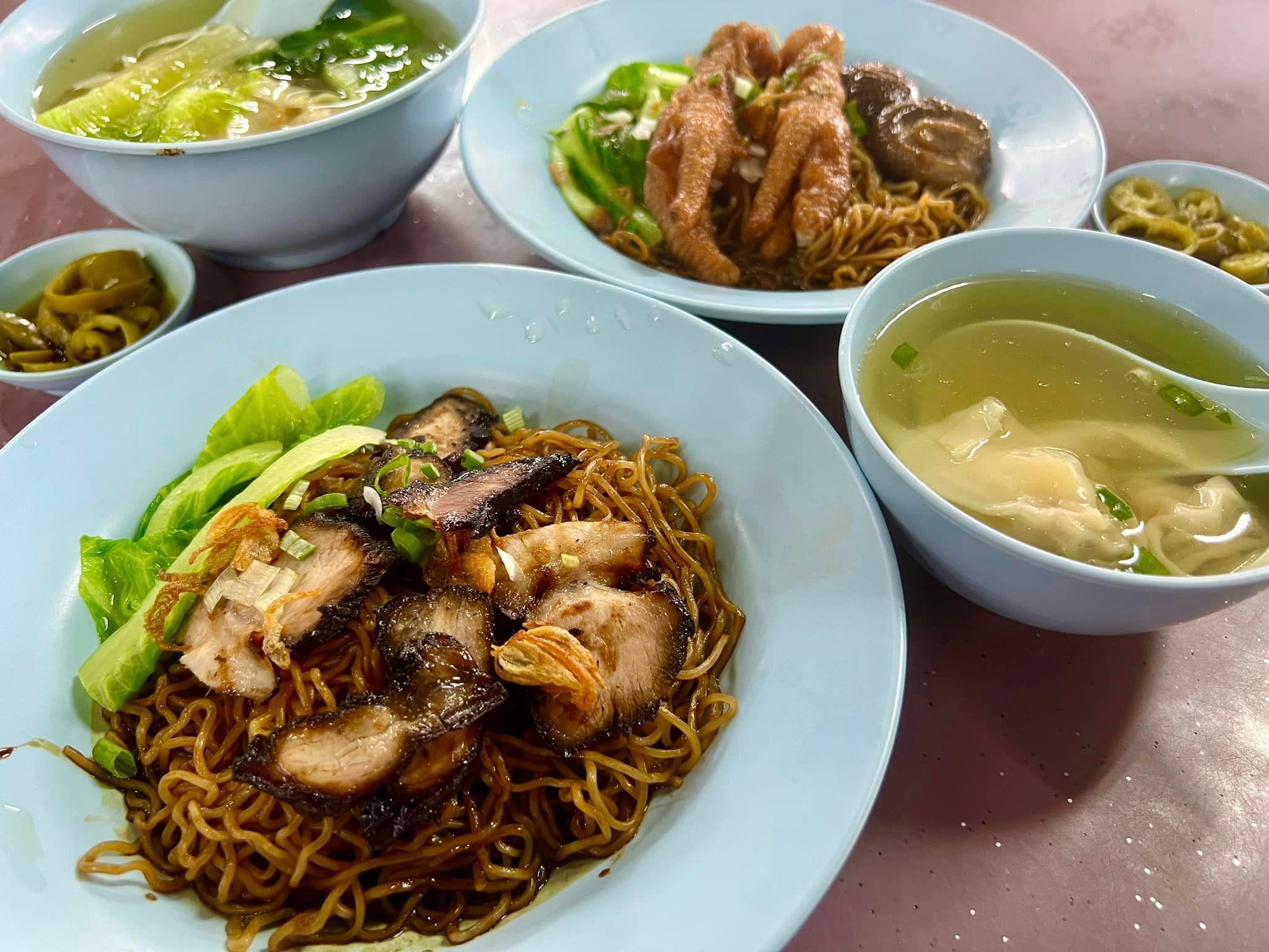 air panas food court Wantan Mee