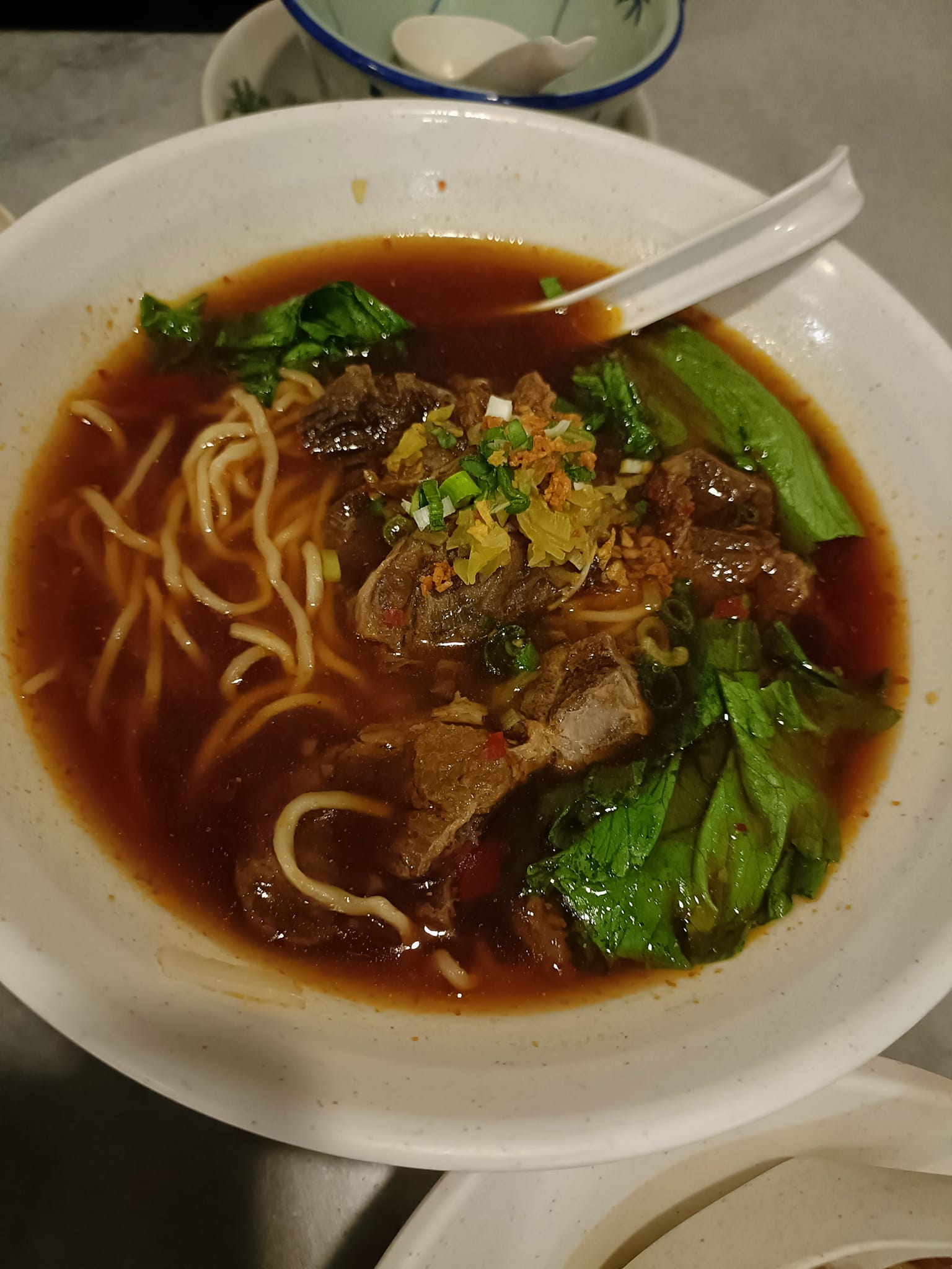 chef lee's noodle house spicy beef noodle