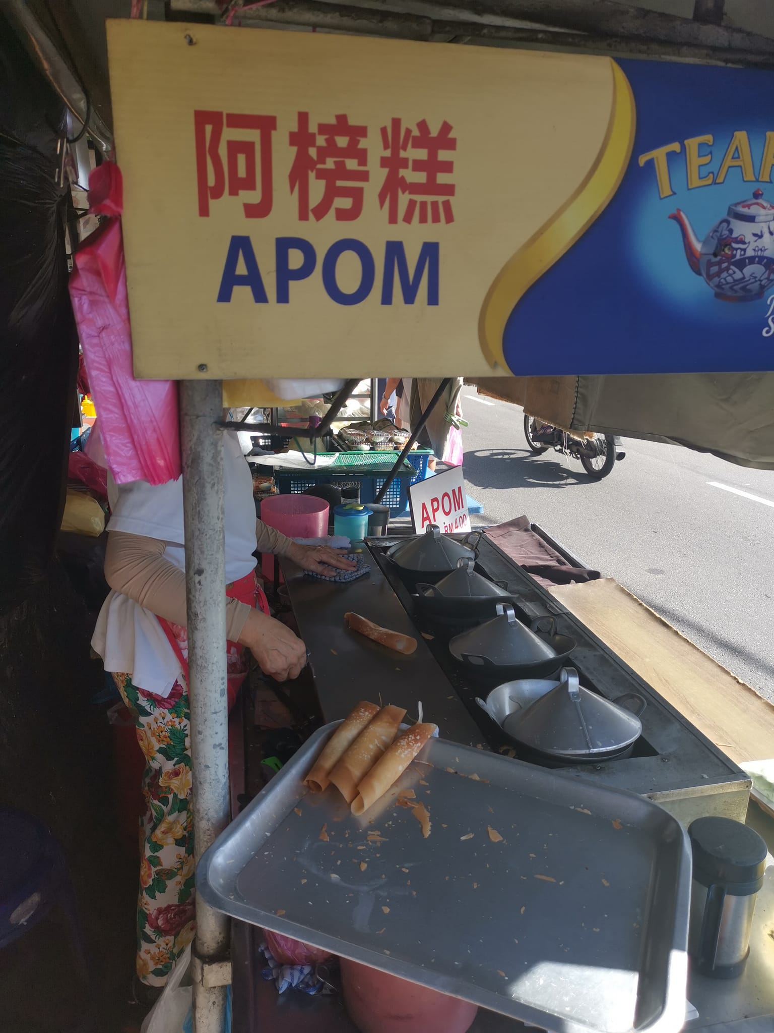 Air Itam Market Apom Stall