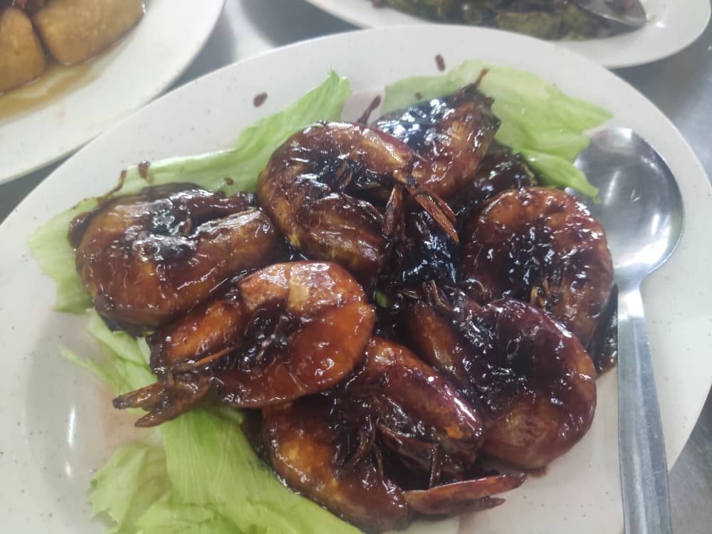 Jia Shi Restaurant Assam Prawns