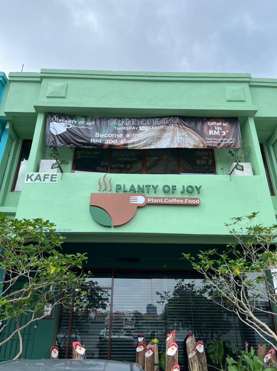 New Opening Planty of Joy Cafe