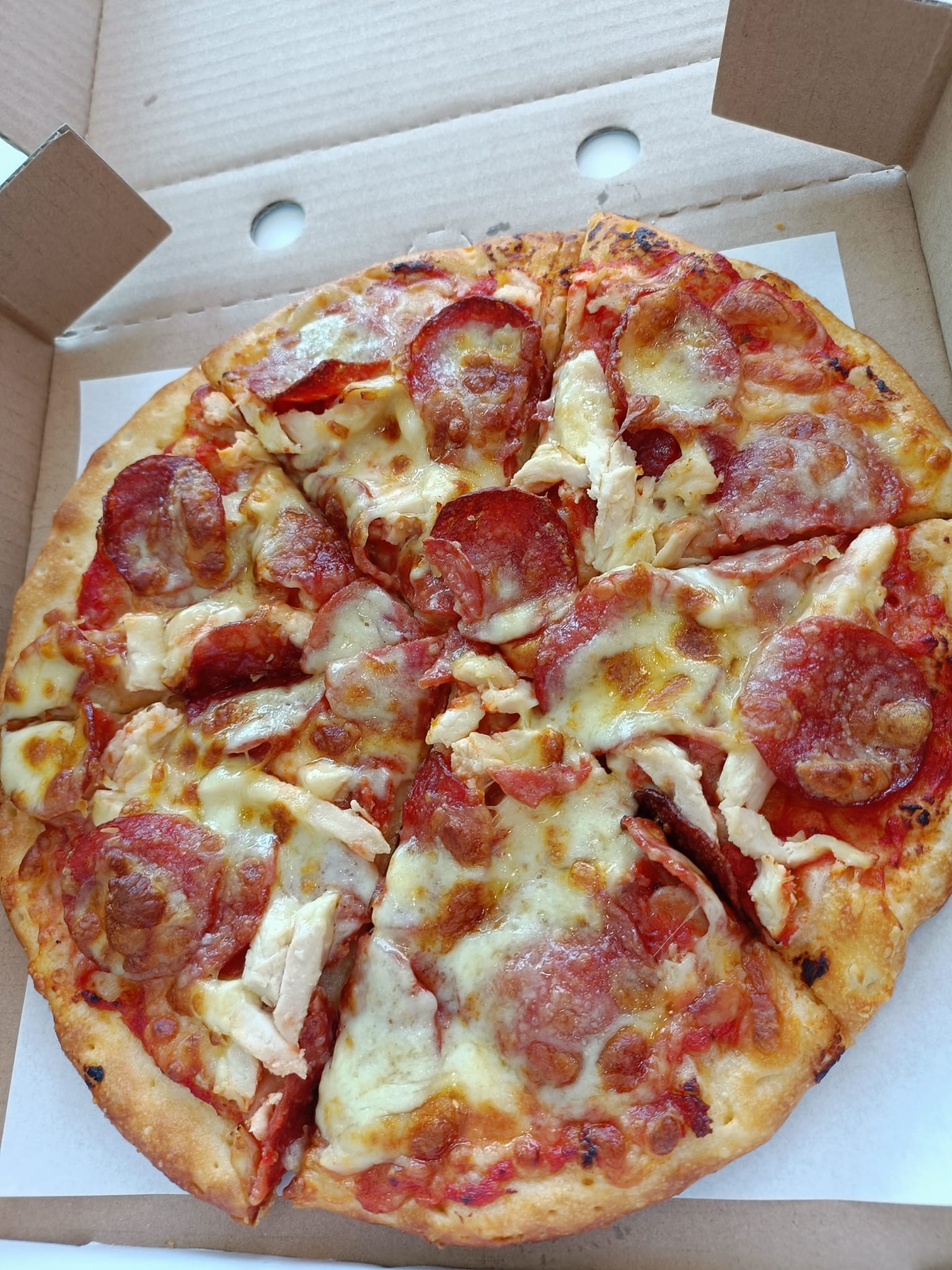 NY Pizza Delivery Meat Gourmet Pizza