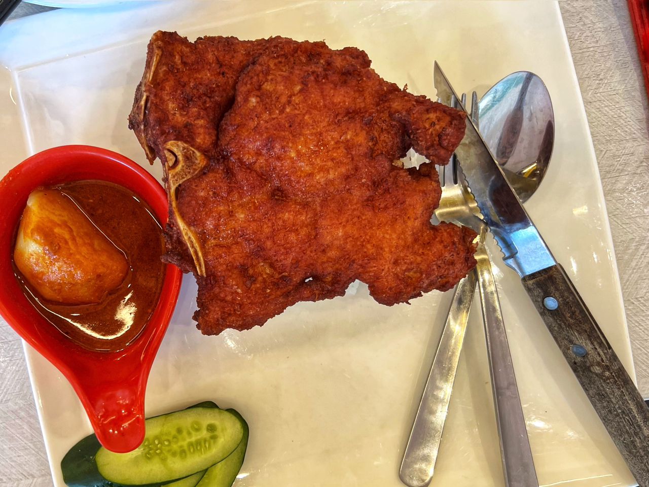 Nanyang Cafe Sunway Pyramid Pork Chop