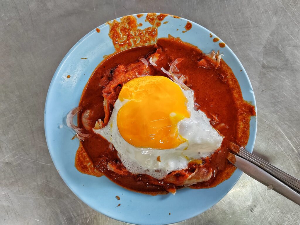 Roti Canai Gemas Road Banjir with Kuah Daging