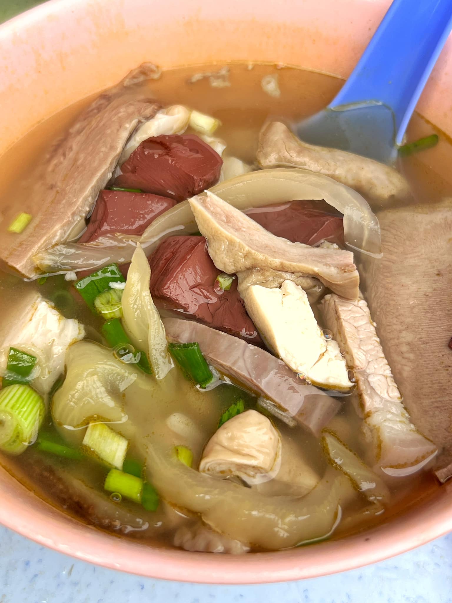 Golden Jade Restaurant Pork Innards Porridge