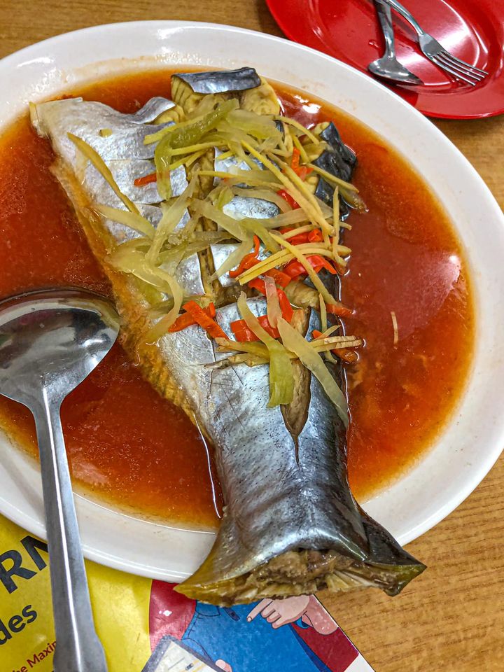 Wang Ke Lai Steam Patin Fish with Red Wine