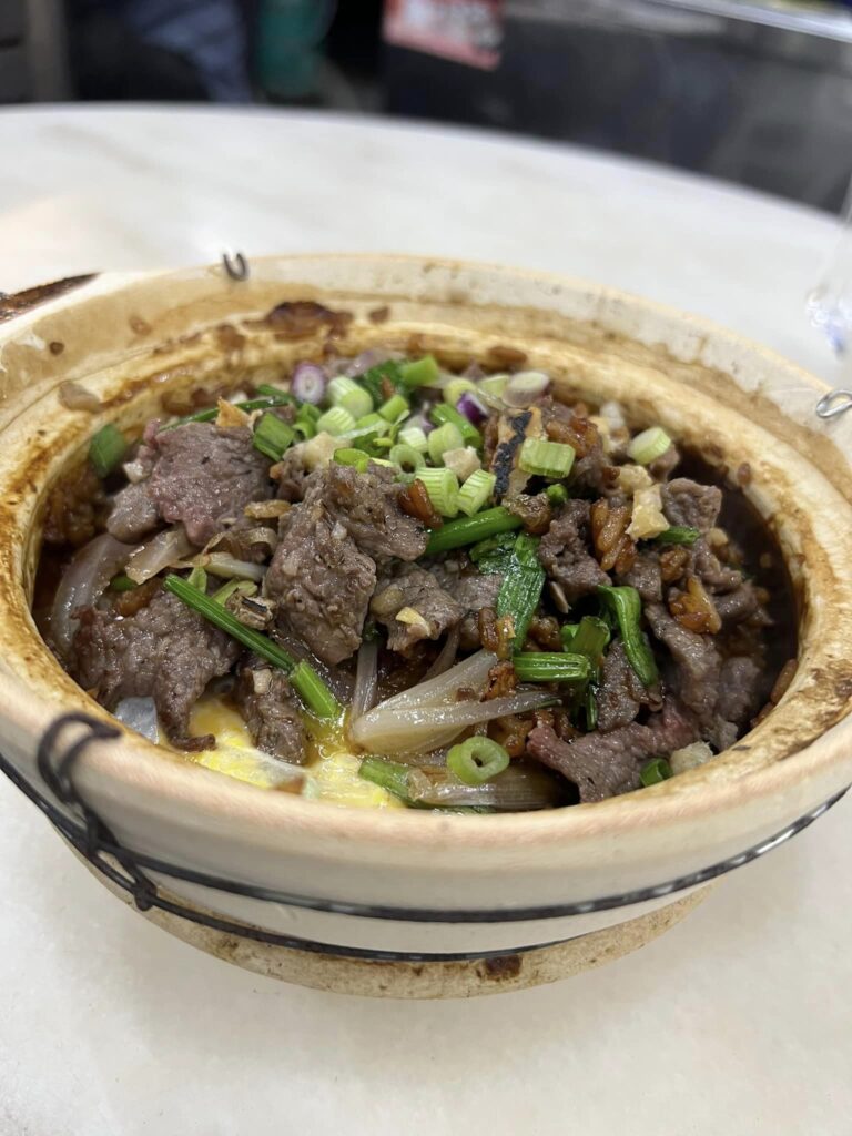 Burma Food Paradise Beef Claypot Rice