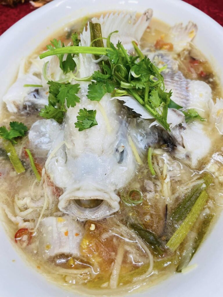 Jiang Zi Wei Steamed Fish