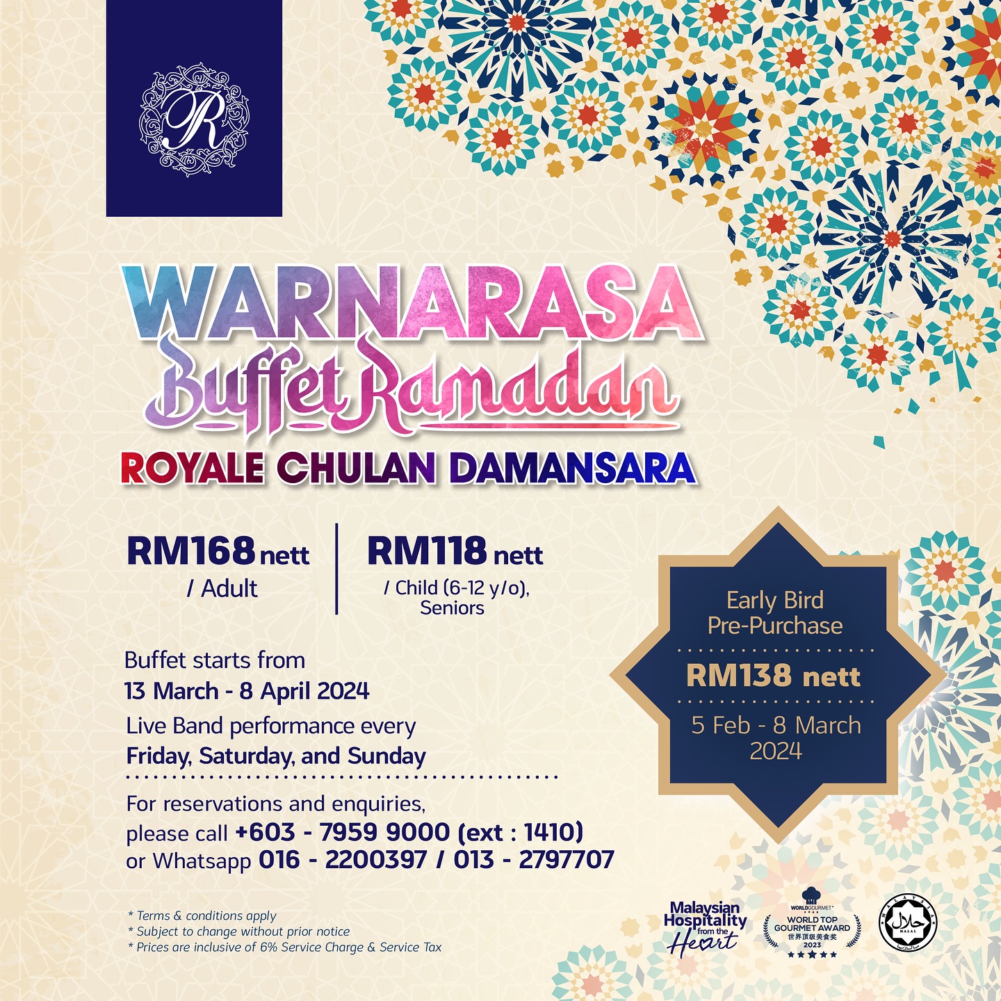 Royale Chulan Damansara Ramadhan Buffet