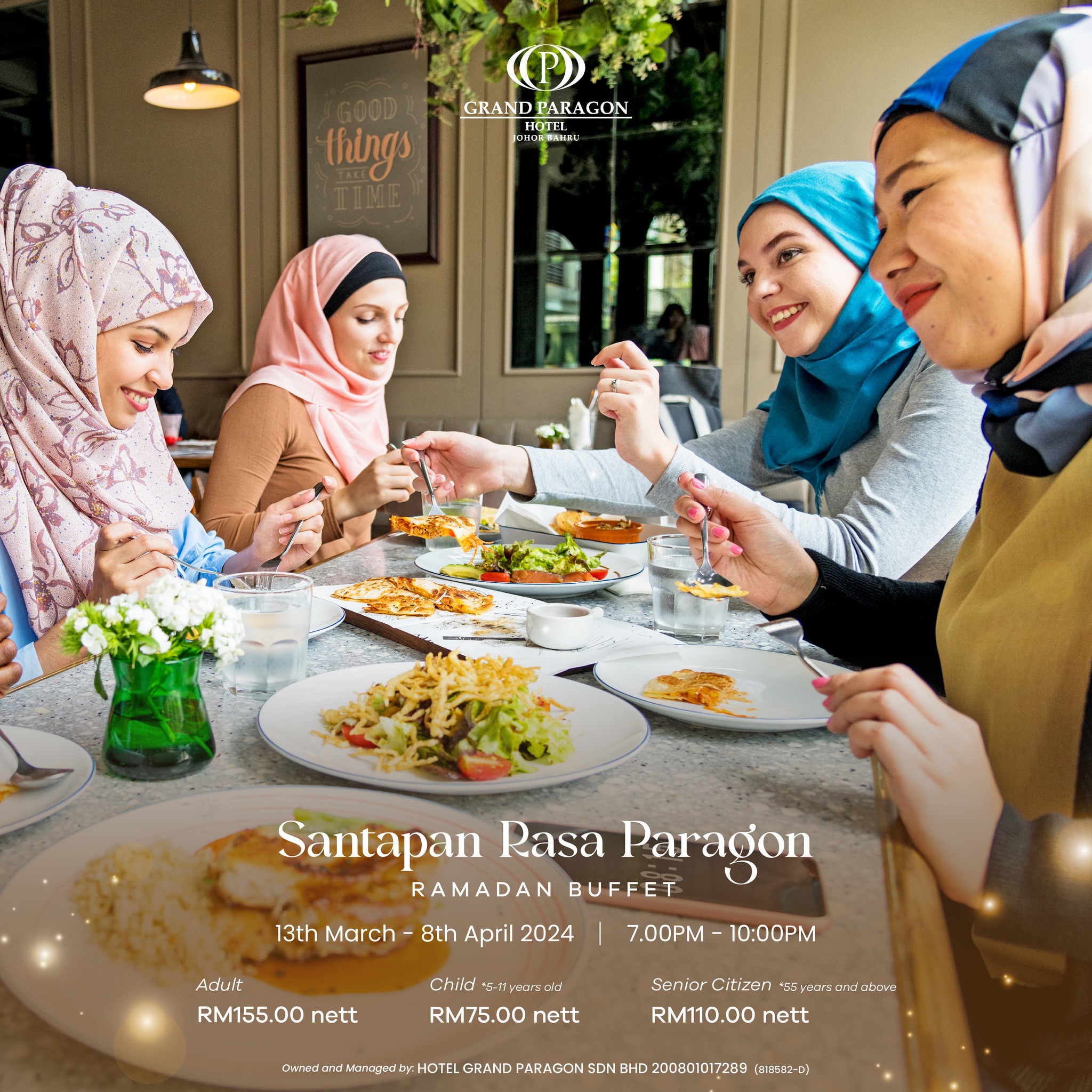 Grand Paragon Hotel Ramadhan Buffet
