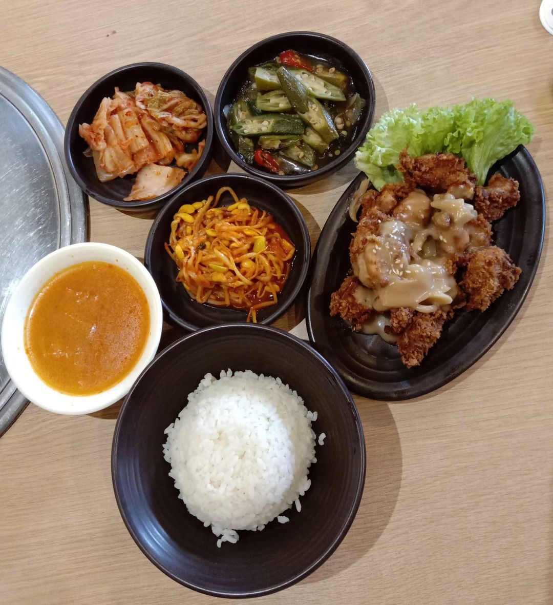 Mido Korean BBQ Chicken Cutlet Set