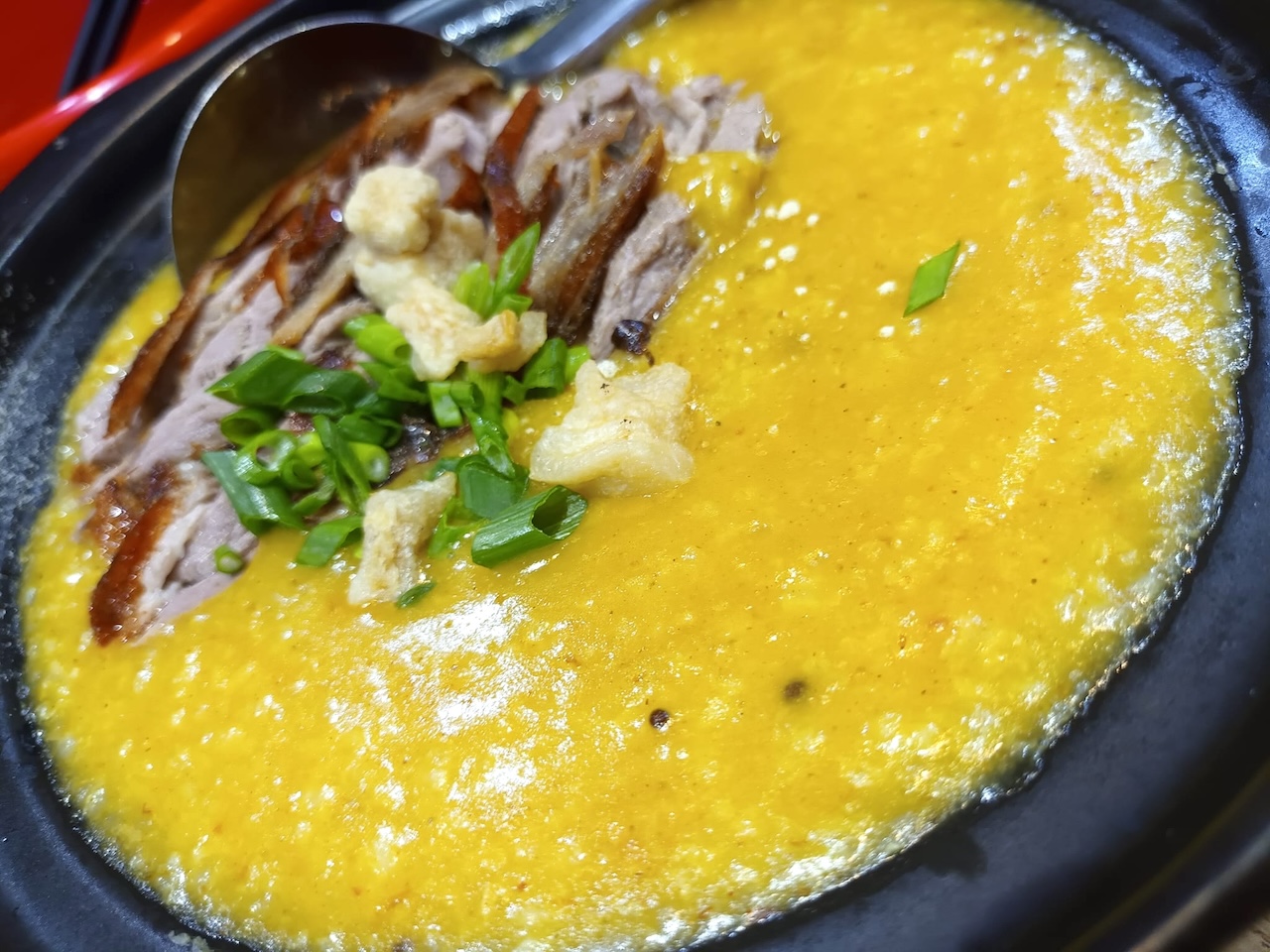 Ming Kee Porridge Dataran Cheras Curry Duck Porridge
