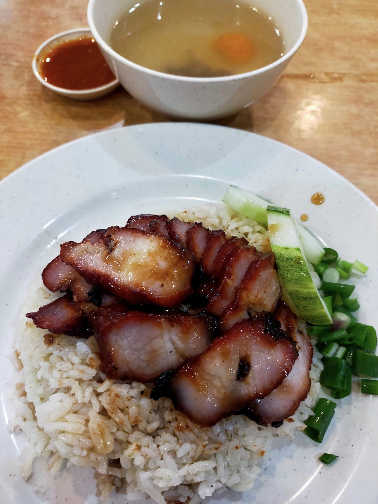 Tong Seng Hainanese Chicken Rice Char Siew