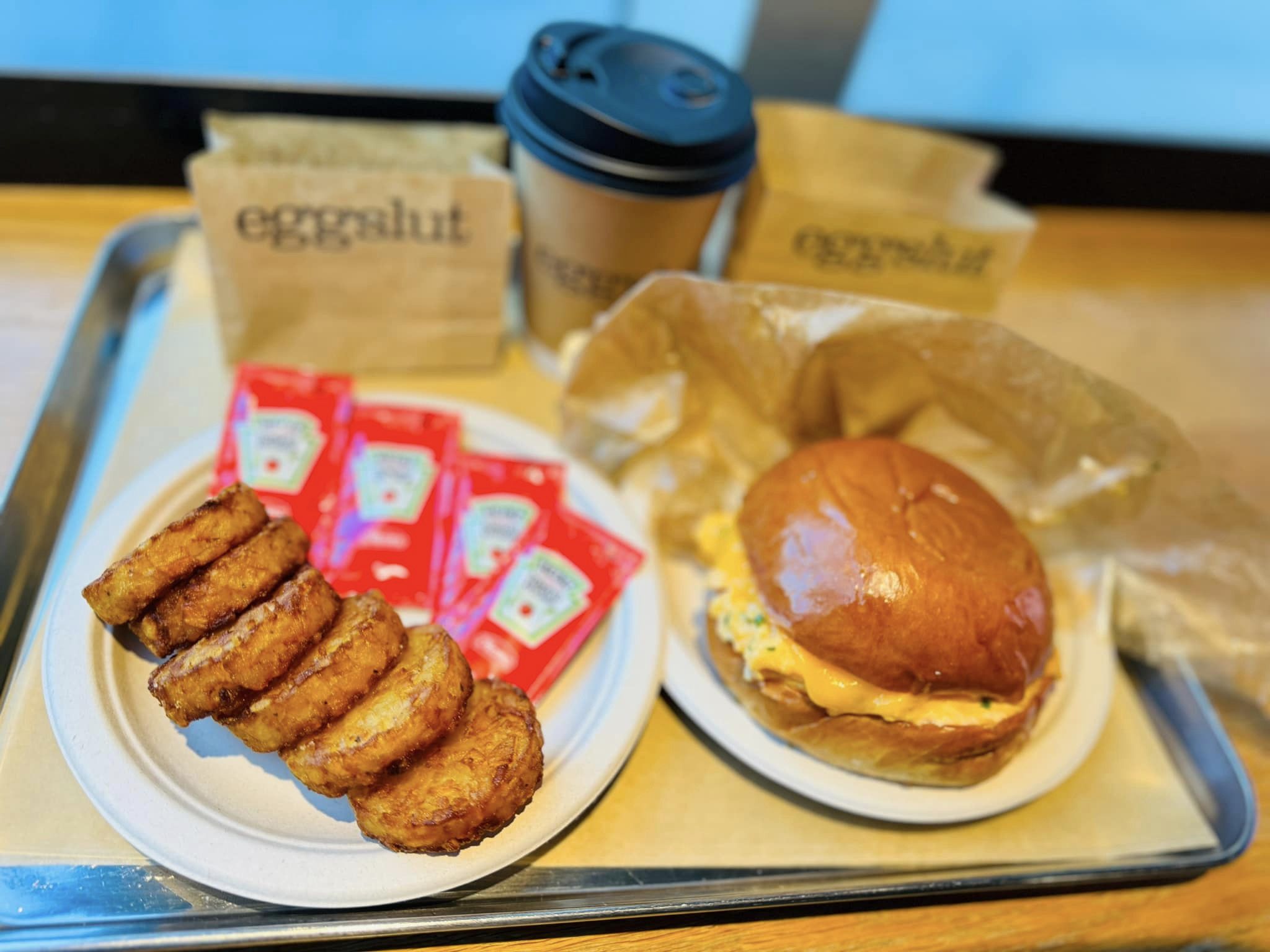 Eggslut Scotts Square is Good though Pricey