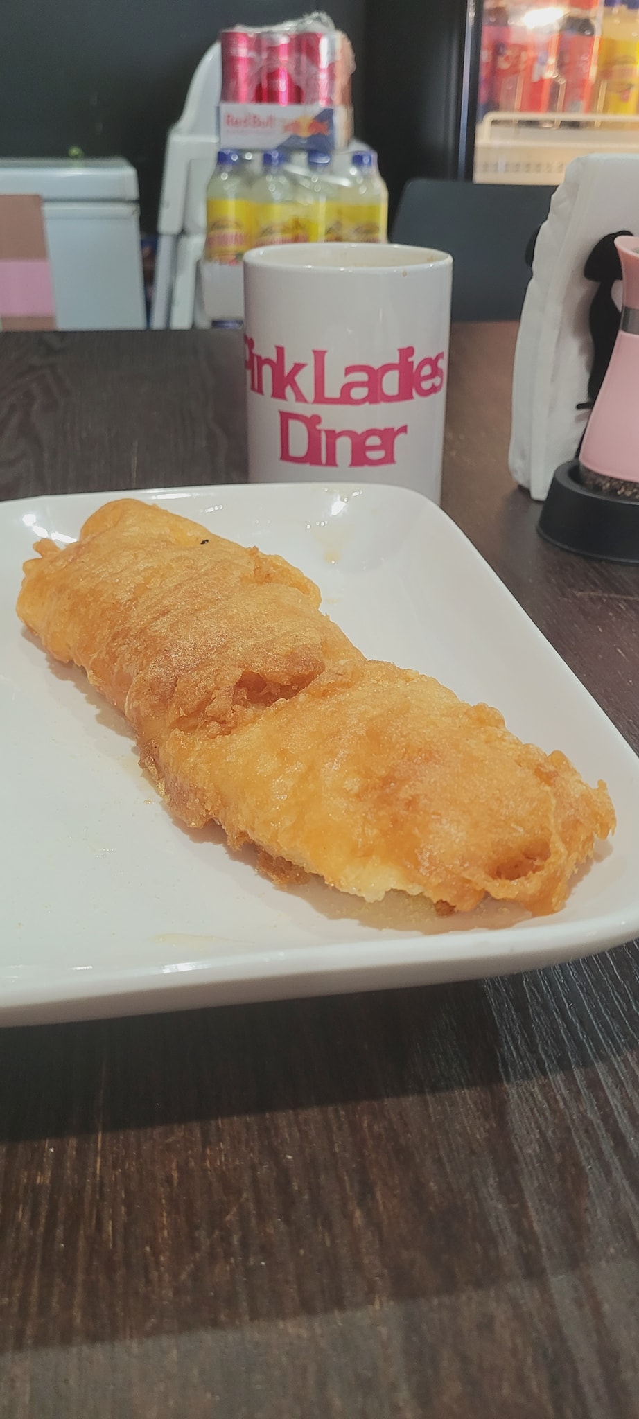 Pink Ladies Diner Fish and Chips