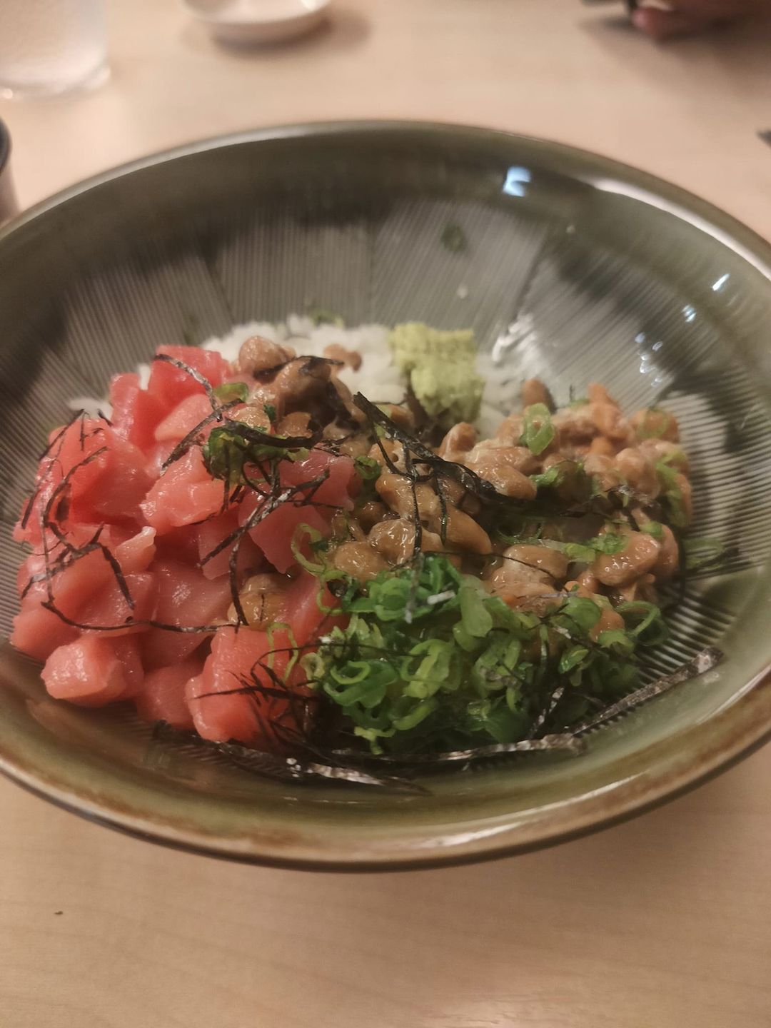 Aji-Ya Japanese Restaurant Tuna and Natto Rice