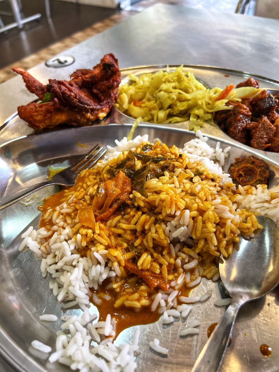 Annam’s Kitchen Mutton Curry Rice