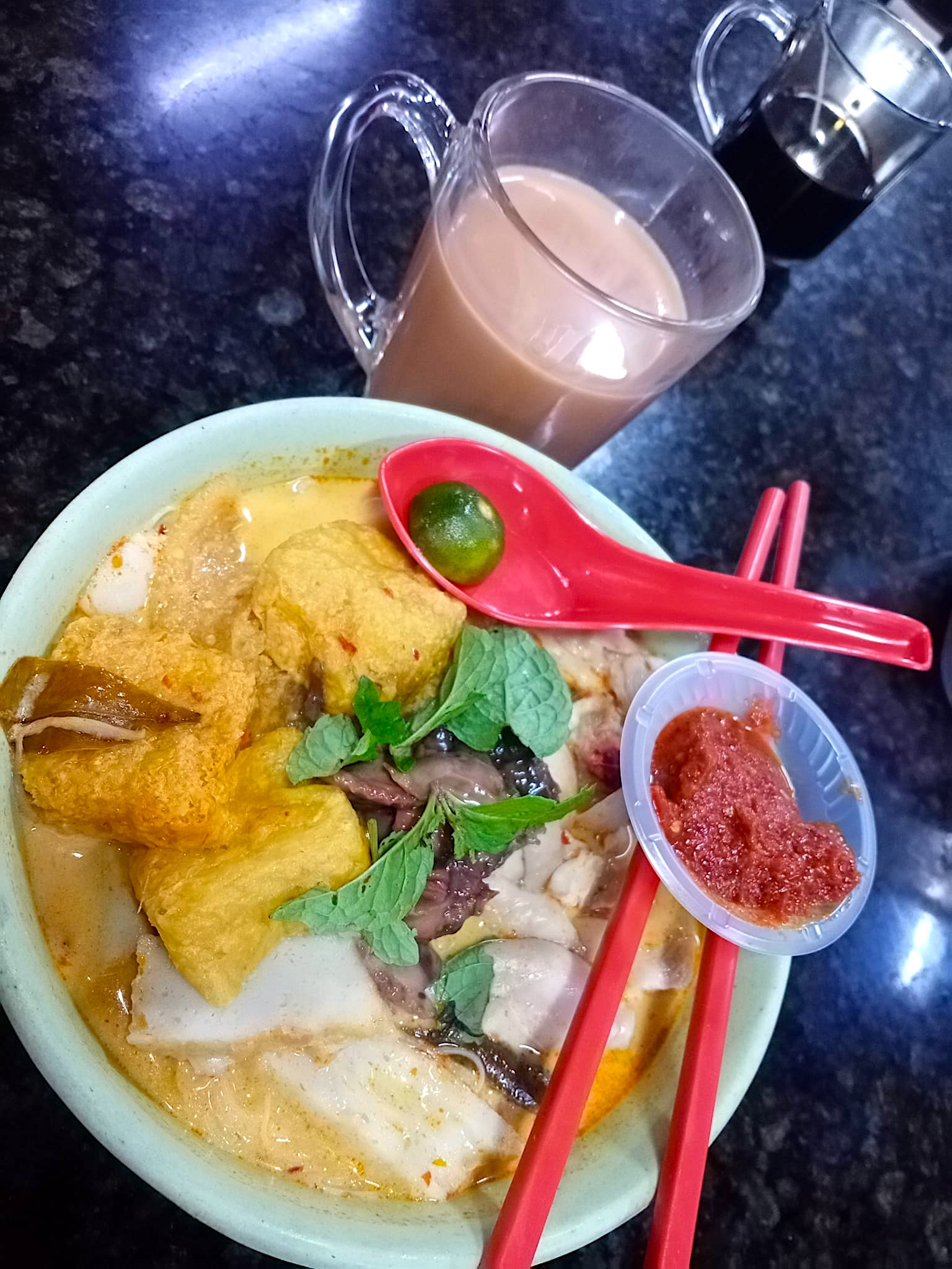 DG Food Court Puchong Curry Mee