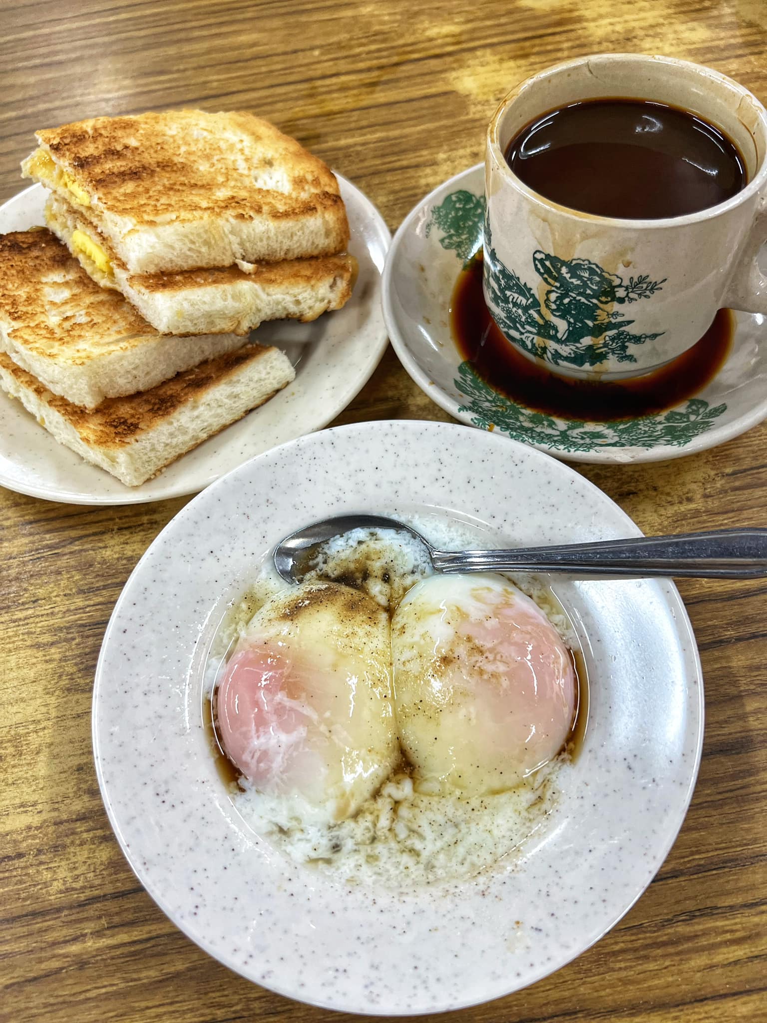 Kedai Kopi Kheng Juan Hin Toast and Eggs