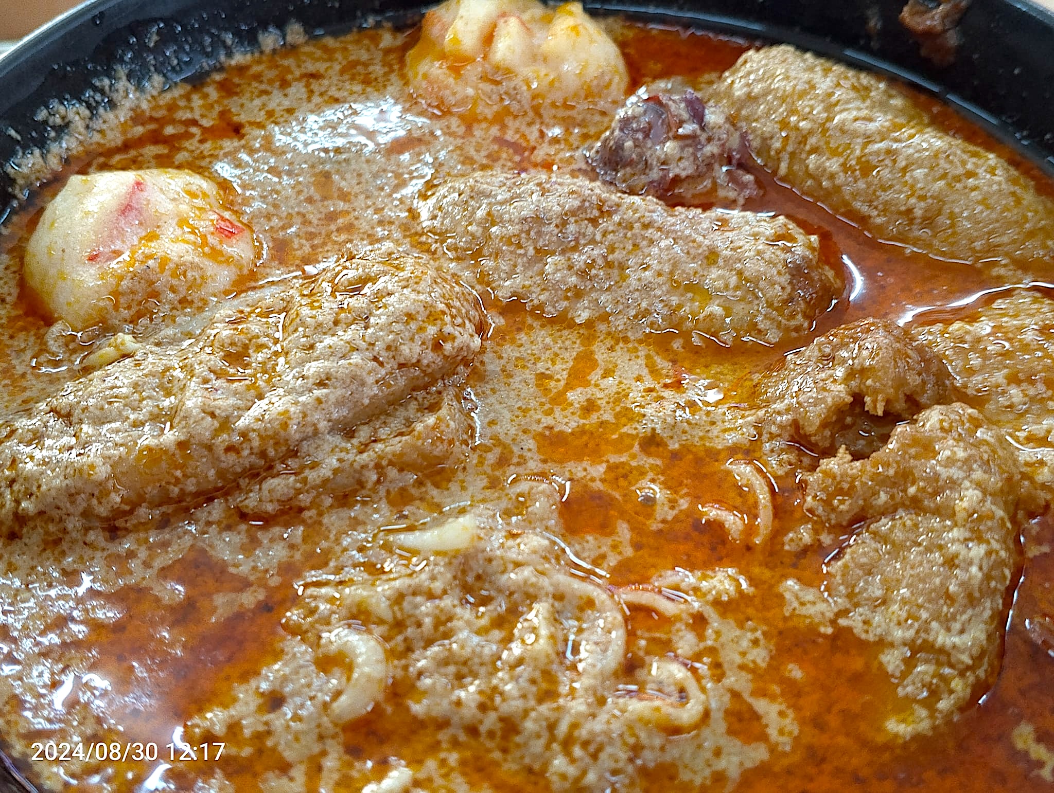 Old Wong’s Curry Mee with Lobster Ball