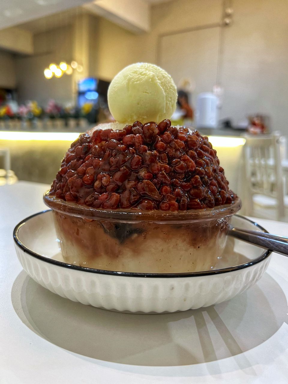 Qi Fen Tian Puchong Red Bean Shaved Ice