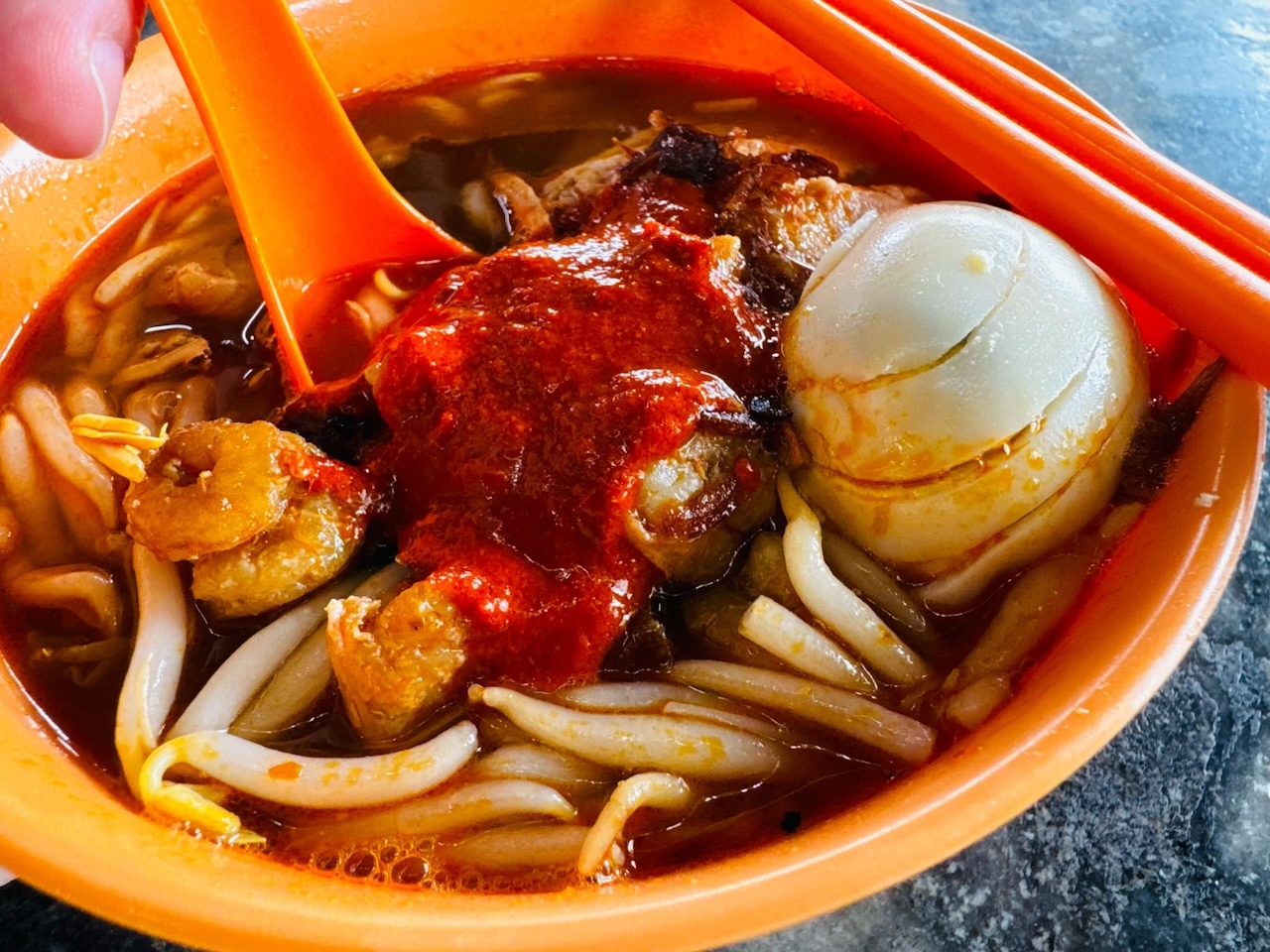 Restoran Kam Heong Prawn Mee is Still Good