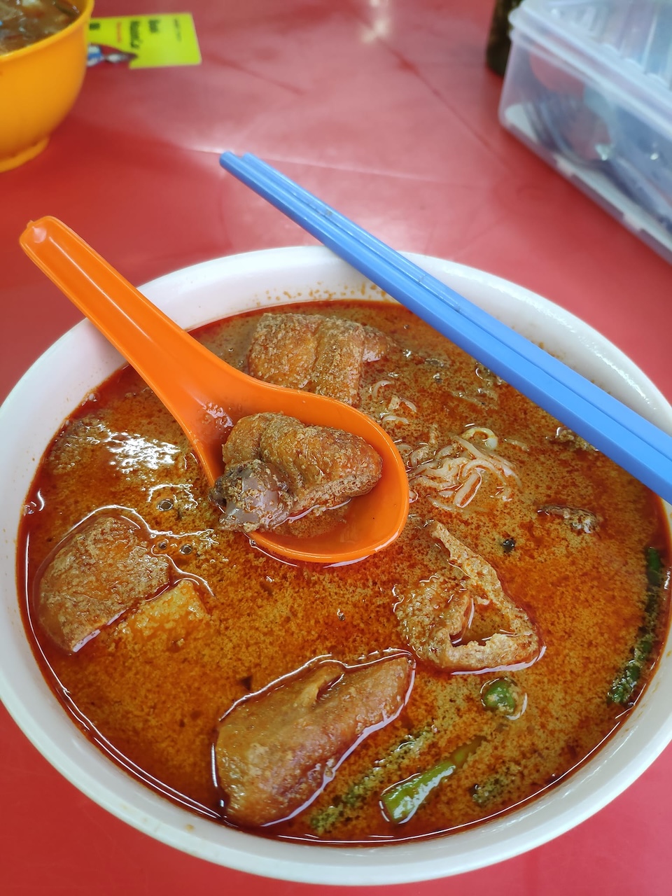 Fatty Loong ABC Ice Kacang Taman Million Curry Mee