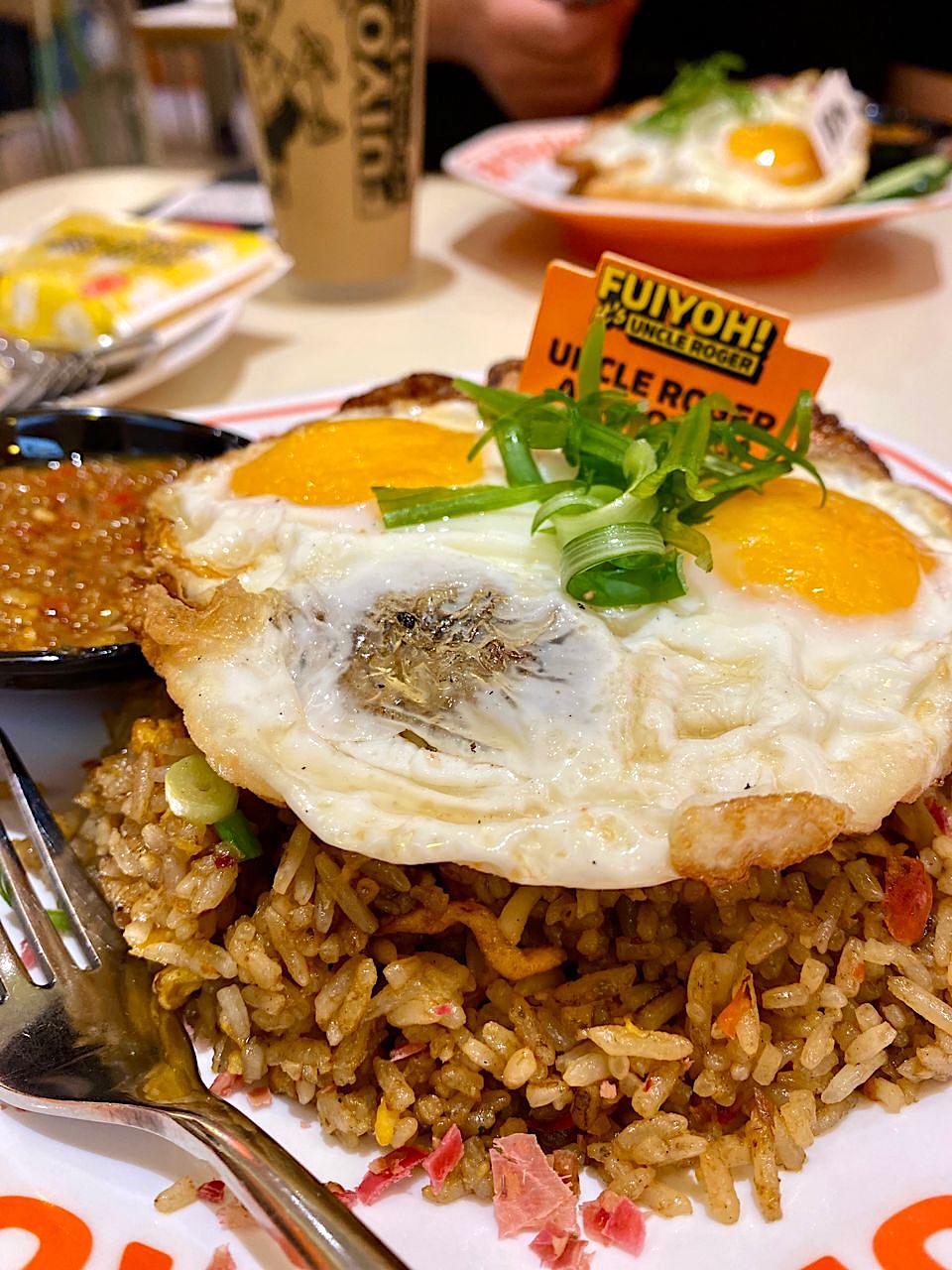 FUIYOH! It’s Uncle Roger Sambal Fried Rice