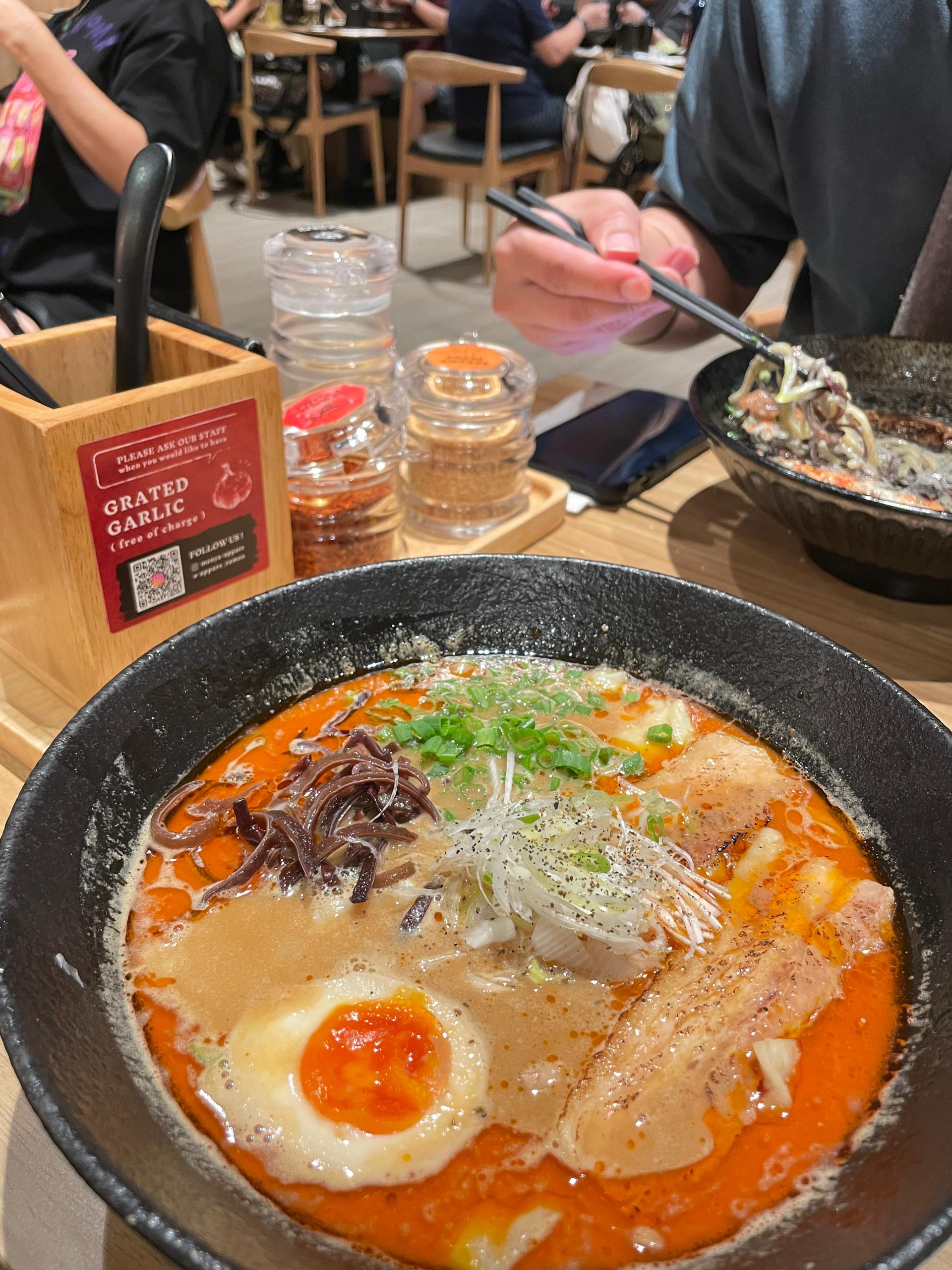 Menya Appare Gardens Spicy Tonkotsu Ramen