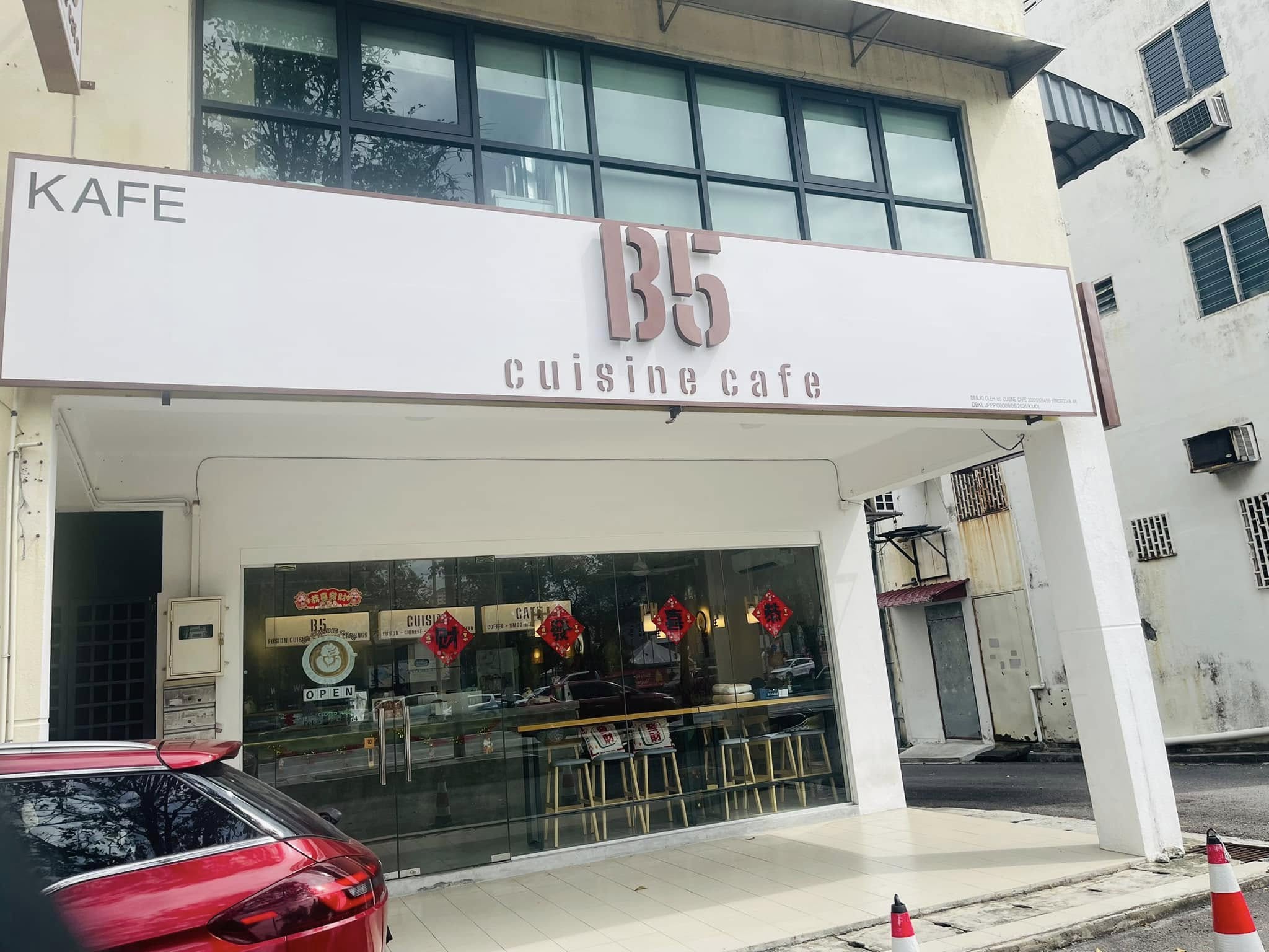 b5 cuisine cafe