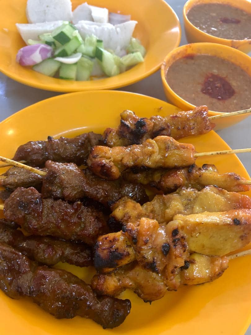 sate kajang zaman cucu