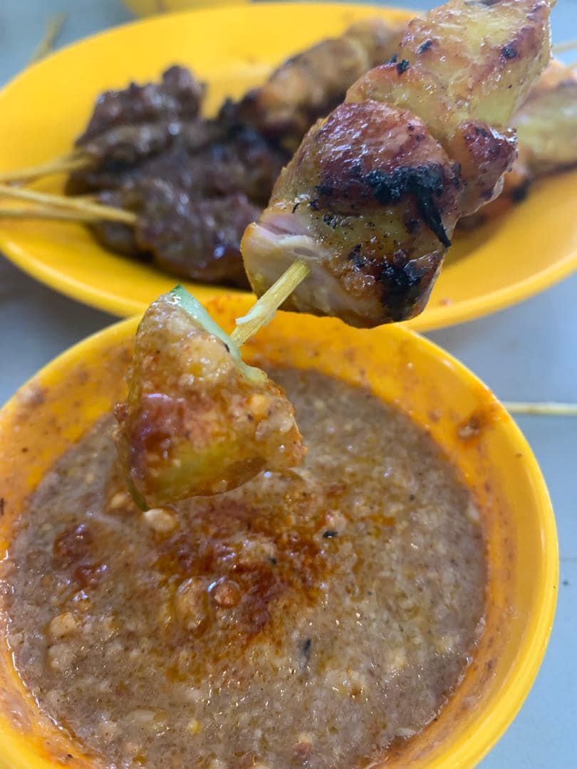 sate kajang zaman cucu