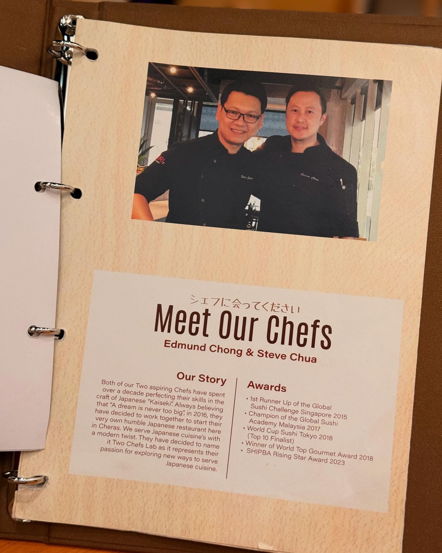 two chefs lab cheras