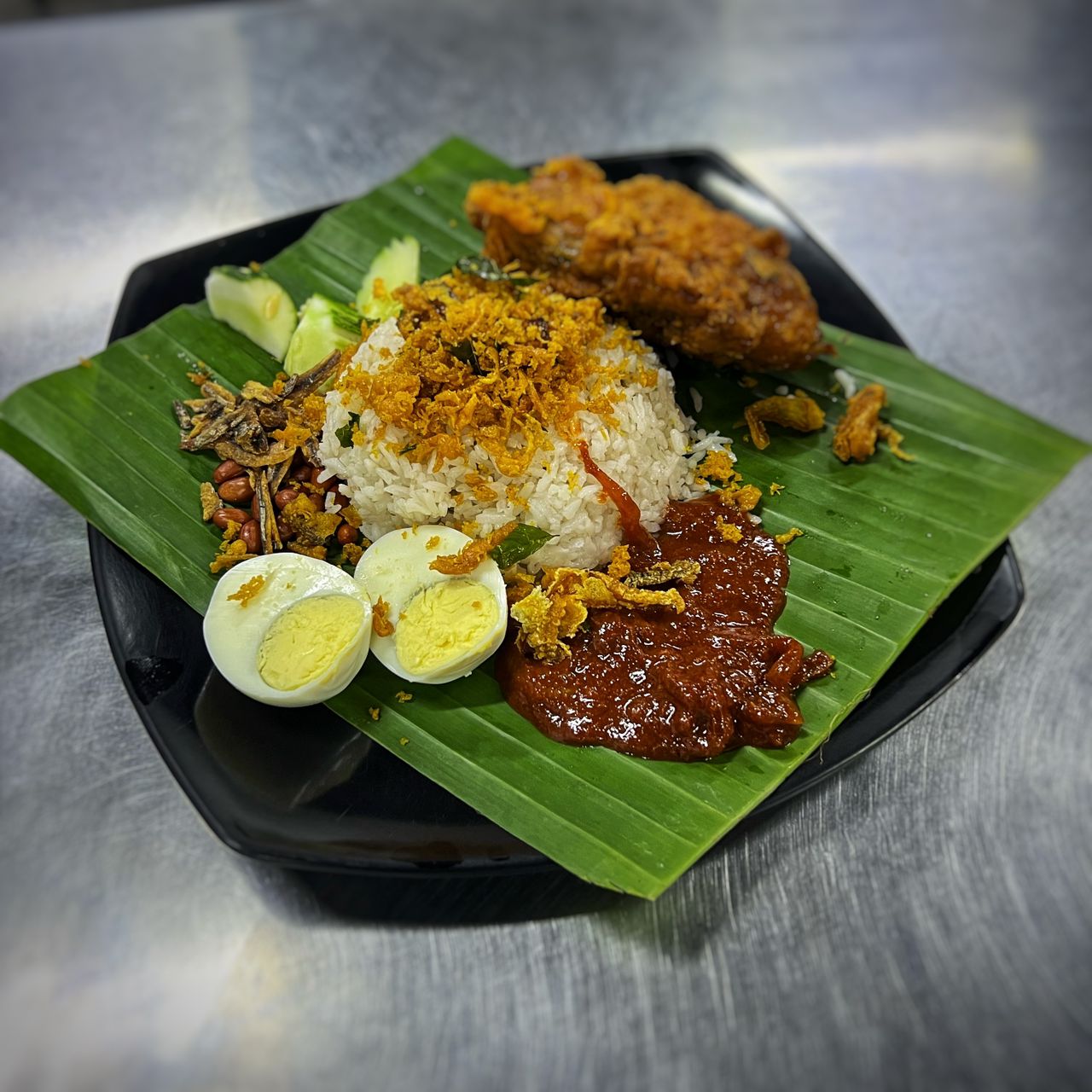 botak nasi lemak sea park