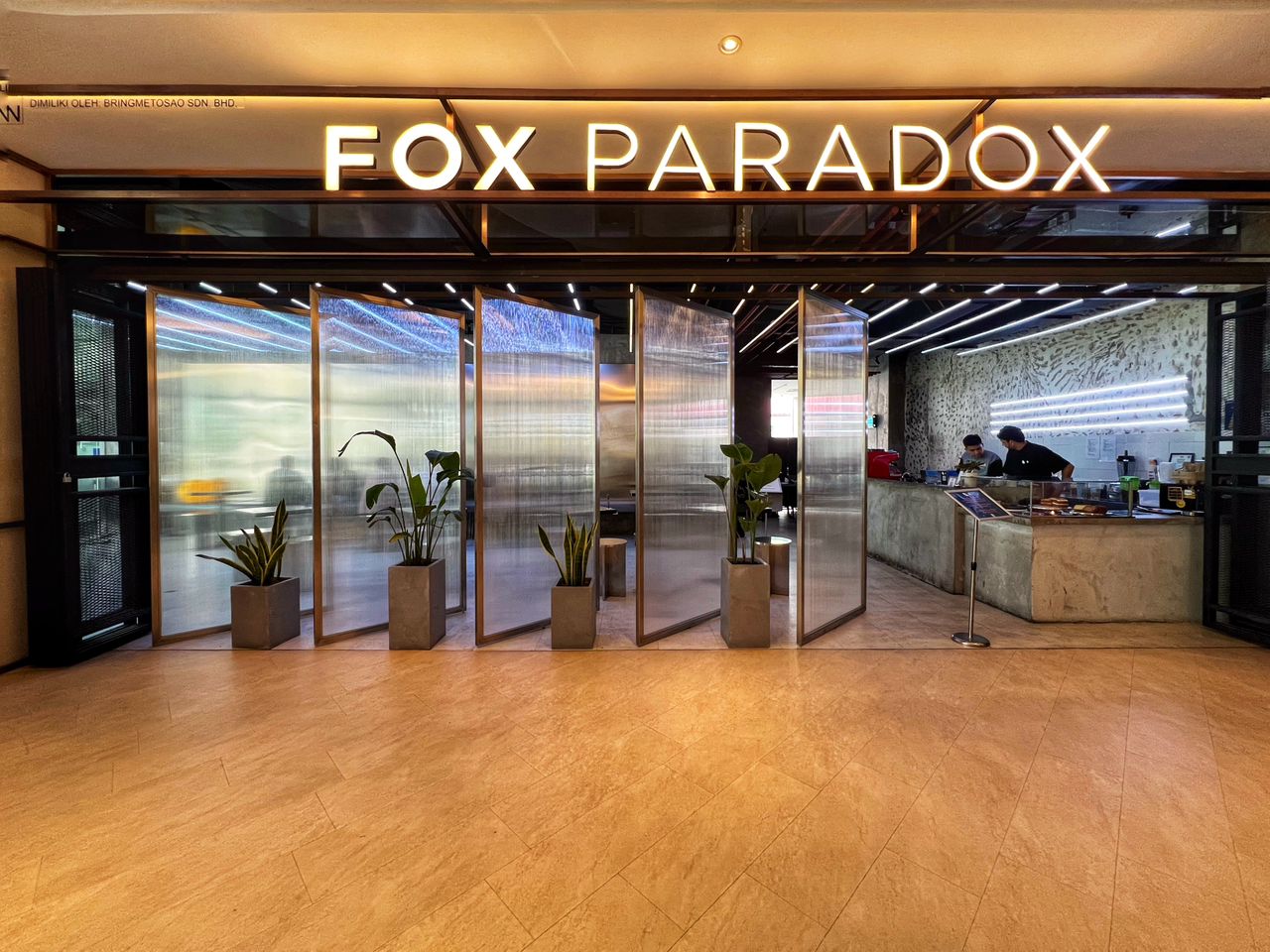 fox paradox cafe ampang