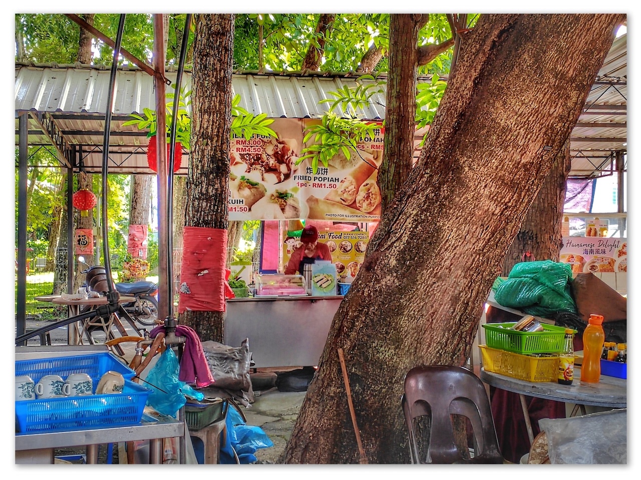 under the tree lengkok burma