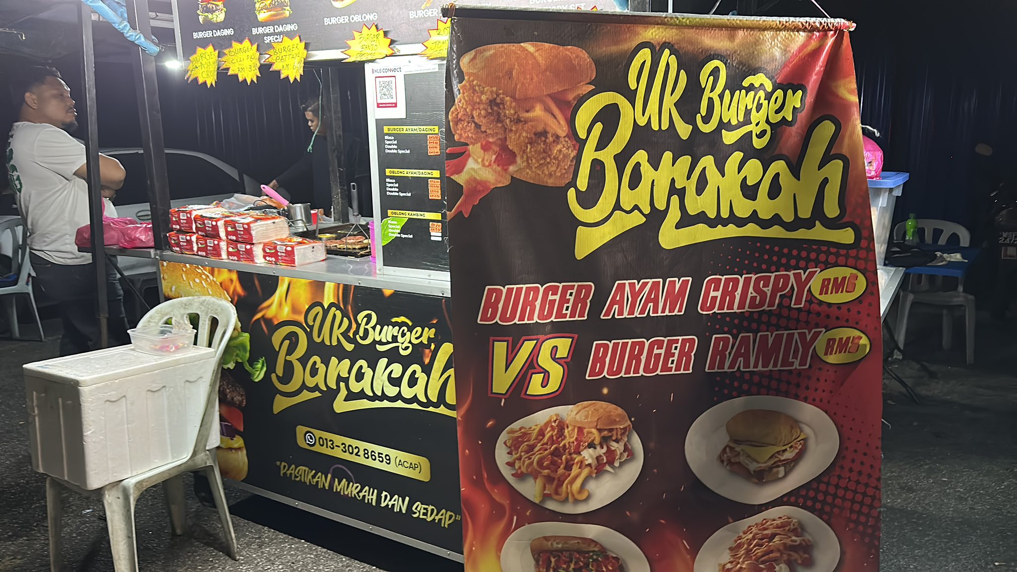 burger viral ukay perdana