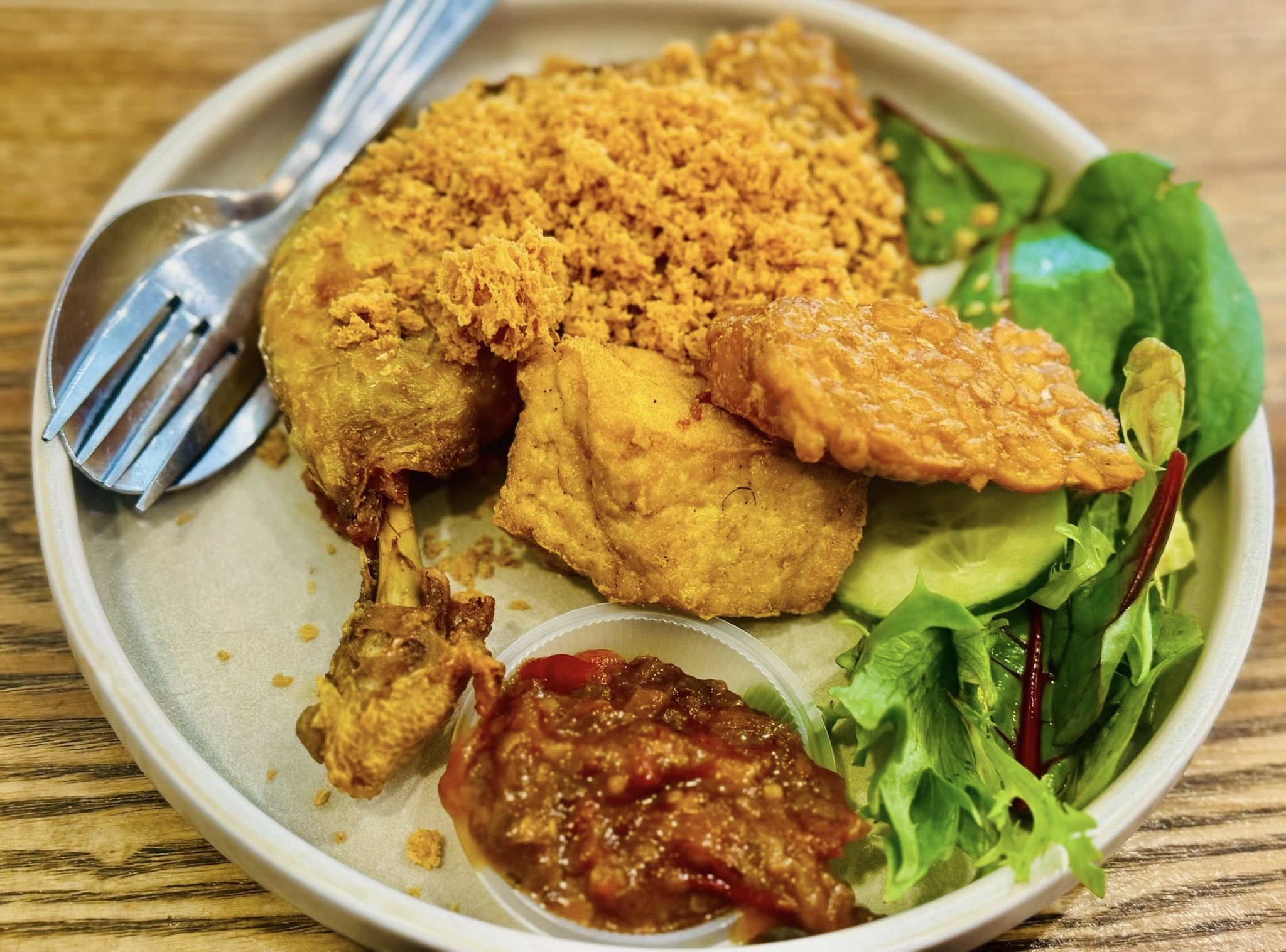 ayam penyet ria clarendon