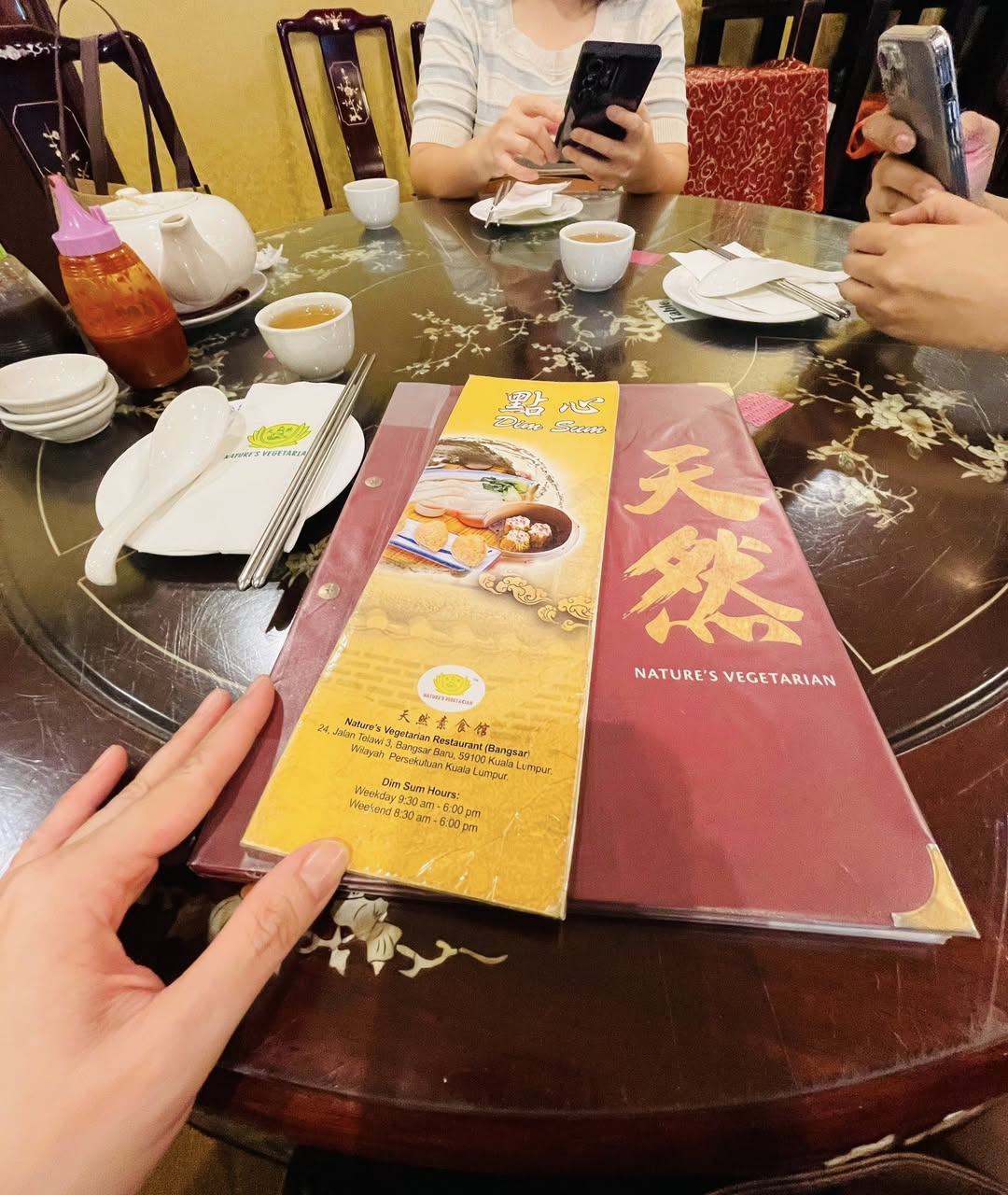 nature's vegetarian restaurant bangsar