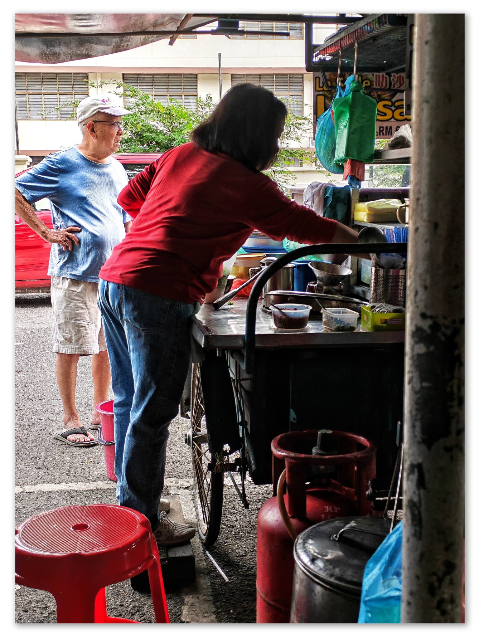 shang wu street food